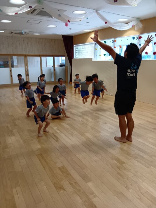 すずらんぐみ🌼8月　スポキッズ