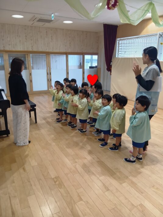 音楽あそび教室♪すずらん組