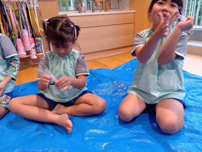 春雨遊び